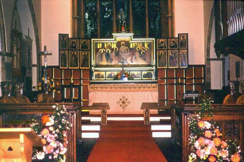 Chancel after redecoration 1968